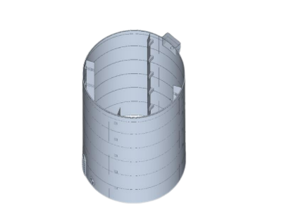 Tanque projetado pela Virtos Engenharia